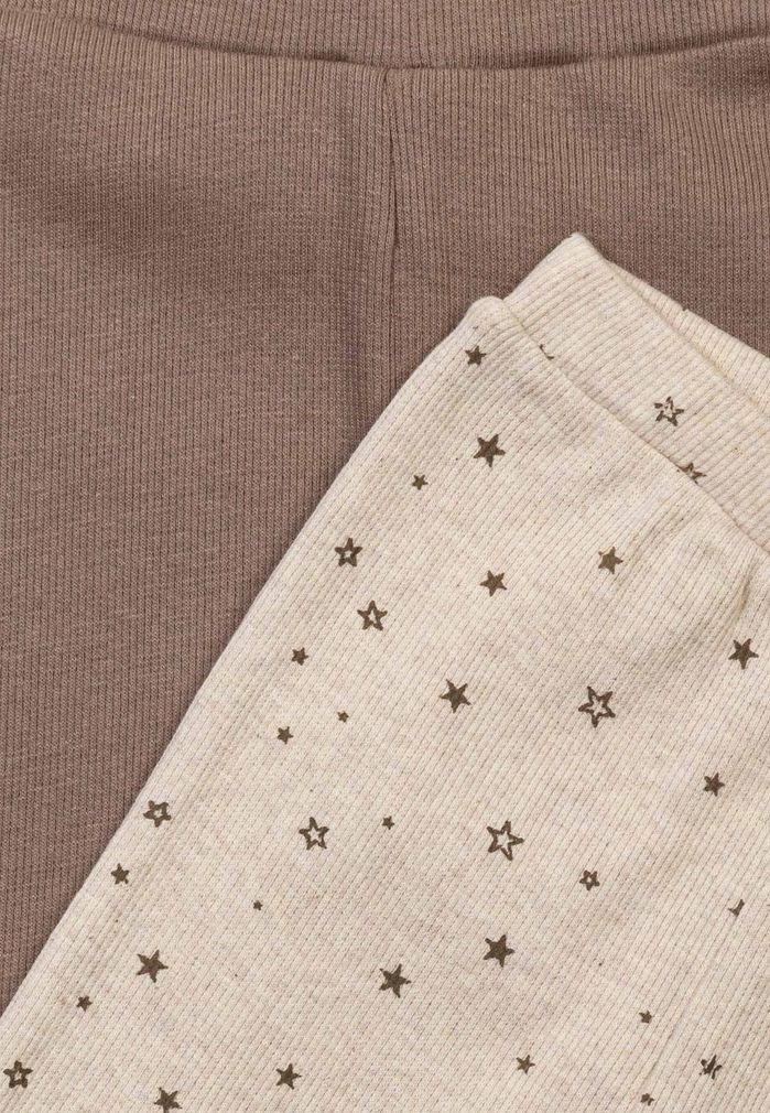 Pack 2 leggings STAR